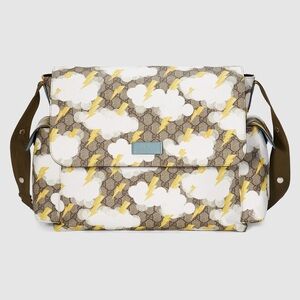 GUCCI Supreme diaper bag
